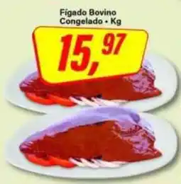 Rede Supermarket Figado Bovino Congelado oferta