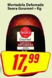 Rede Supermarket Mortadela Defumada Seara Gourmet oferta