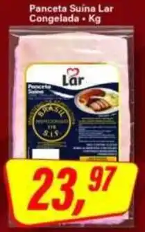 Rede Supermarket Panceta Suína Lar oferta