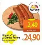 Atacadão Aurora - linguiça tipo calabresa oferta