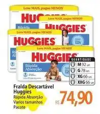 Atacadão Huggies - fralda descartável oferta