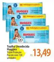 Atacadão Huggies - toalha umedecida oferta