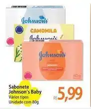 Atacadão Johnson's - sabonete baby oferta