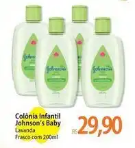 Atacadão Johnson's - colônia infantil baby oferta