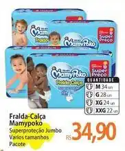 Atacadão Mamypoko - fralda-calça oferta