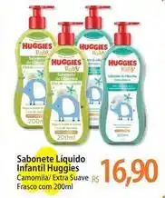 Atacadão Huggies - sabonete líquido infantil oferta