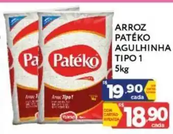 Supermercados Avenida Arroz Patéko Agulhinha Tipo 1 5kg oferta