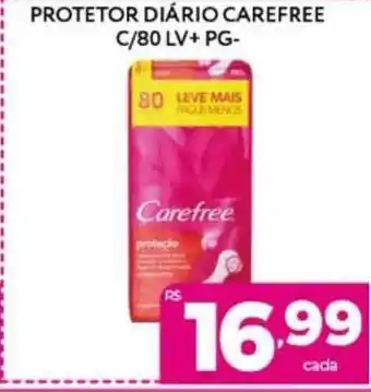 Protetor Diário Carefree C 80