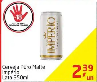 Tenda Atacado Cerveja Puro Malte Império Lata 350ml oferta
