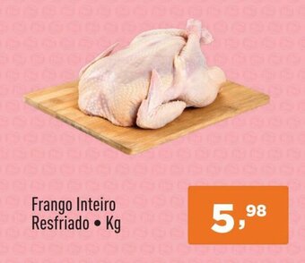 Supermercados Pague Menos Frango Inteiro Resfriado 1kg oferta