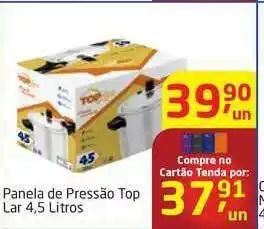 Tenda Atacado Panela De Pressão Top Lar 4.5L oferta