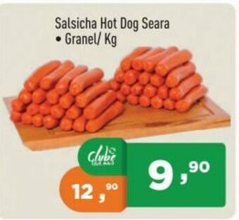 Supermercados Pague Menos Salsicha Hot Dog Seara Granel/kg oferta