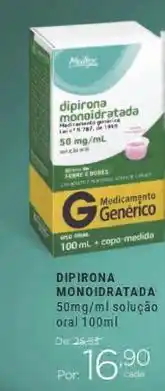 Drogarias Carrefour Dipirona - dipirona monoidratada oferta