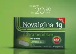 Drogarias Carrefour Novalgina - dipirona monoidratada oferta