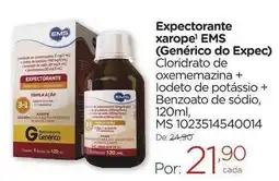 Drogarias Carrefour Ems - expectorante xarope oferta