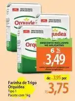 Orquídea - farinha de trigo