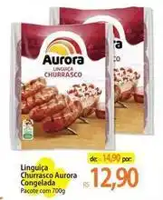 Atacadão Aurora - linguiça churrasco congelada oferta