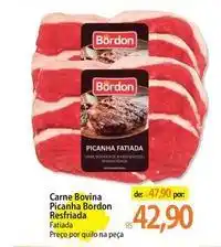Atacadão Bordon - carne bovina picanha resfriada oferta
