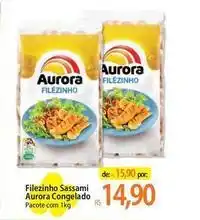 Atacadão Aurora - filezinho sassami congelado oferta