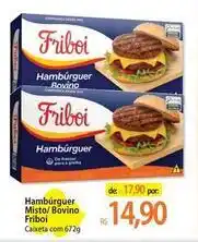 Atacadão Friboi - hambúrguer misto/bovino oferta