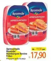 Atacadão Friboi - apresuntado revende/bamburguer bovino oferta