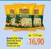Atacadão Ouro - batata pre-frita da terra congelada oferta