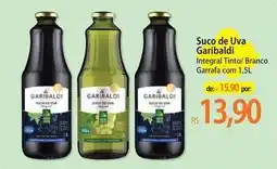 Atacadão Garibaldi - suco de uva integral tinto/ branco oferta