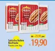 Atacadão Nobre - salsicha oferta