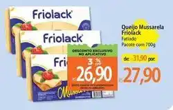 Atacadão Friolack - queijo mussarela oferta