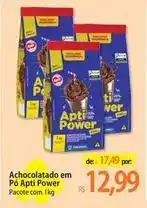 Atacadão Apti - achocolatado em pó power oferta