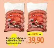 Atacadão Alibem - linguiça calabresa alibem resfriada oferta