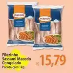 Atacadão Macedo - filezinho sassami congelado oferta