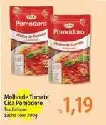 Atacadão Pomodoro - molho de tomate oferta