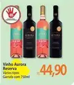Atacadão Aurora - vinho reserva oferta