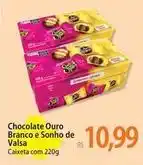 Atacadão Chocolate - chocolate ouro branco e sonho de valsa oferta