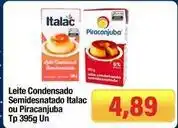 Spani Atacadista Italac - leite condensado semidesnatado ou piracanjuba oferta