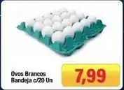 Spani Atacadista Ovos brancos bandeja oferta