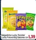 Spani Atacadista Fofura - salgadinho lucky torcida/ lucky oferta