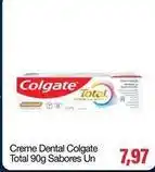 Spani Atacadista Colgate - creme dental total 90g sabores un oferta