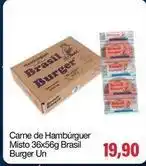 Spani Atacadista Belo burger - carne de hambúrguer misto oferta