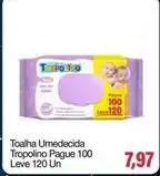 Spani Atacadista Leve - toalha umedecida tropolino pague 100 oferta