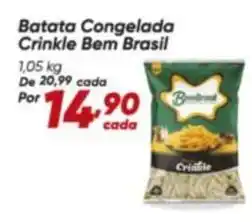 Dia Bem brasil - batata congelada crinkle oferta