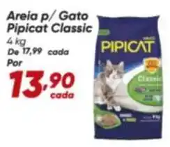 Dia Pipicat - areia p/ gato classic oferta