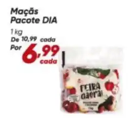 Dia Pacote - maçãs oferta