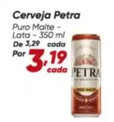 Dia Petra - cerveja oferta
