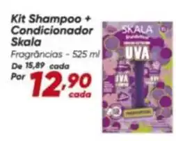 Dia Skala - kit shampoo + condicionador oferta