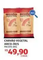 Assaí Atacadista Arco iris - carvão vegetal oferta