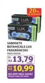 Assaí Atacadista Lux - sabonete botanicals fragrancias oferta