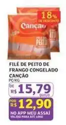 Assaí Atacadista De - file de peito de frango congelado oferta