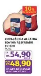 Assaí Atacadista Friboi - coração da alcatra bovina resfriado oferta